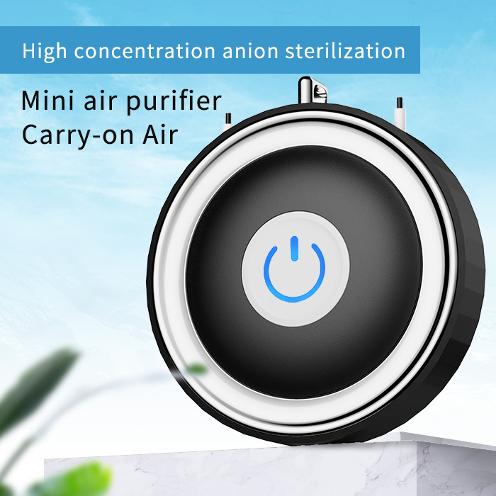 USB Charging Portable Personal Necklace Wearable Air Purifier