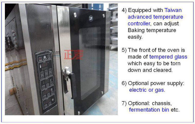 Freestanding Installation and Electric Commercial Mini Bread Convection Oven (ZMR-5D)