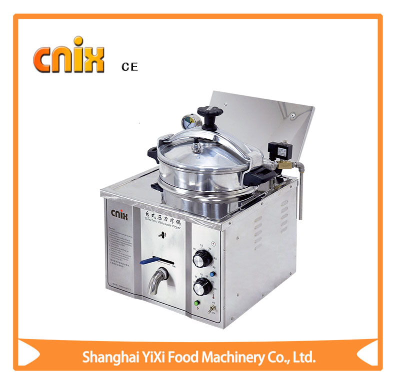 Potato Chips Fryer Machine Table Top Pressure Fryer