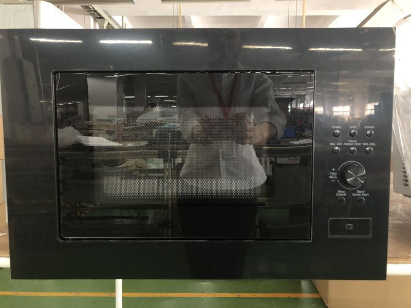 Smad 20L 0.7cuft Countertop White Black Digital Microwave Oven/ Microwaves