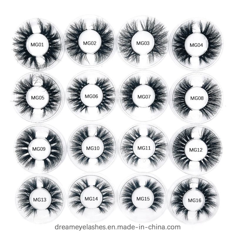 3D Mink Eyelashes Deluxe Hot Style Eyelashes 22mm-23mm Around