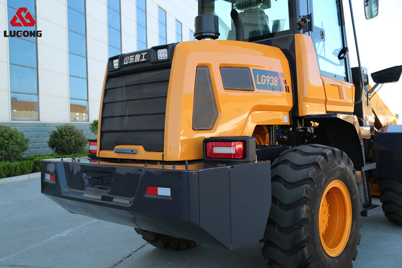 Hot Sale LG938 Lugong Compact Small Model New Design Wheel Loader