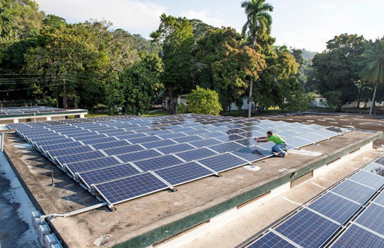 Solar Thermal Large Panel for Large Hot Water Project