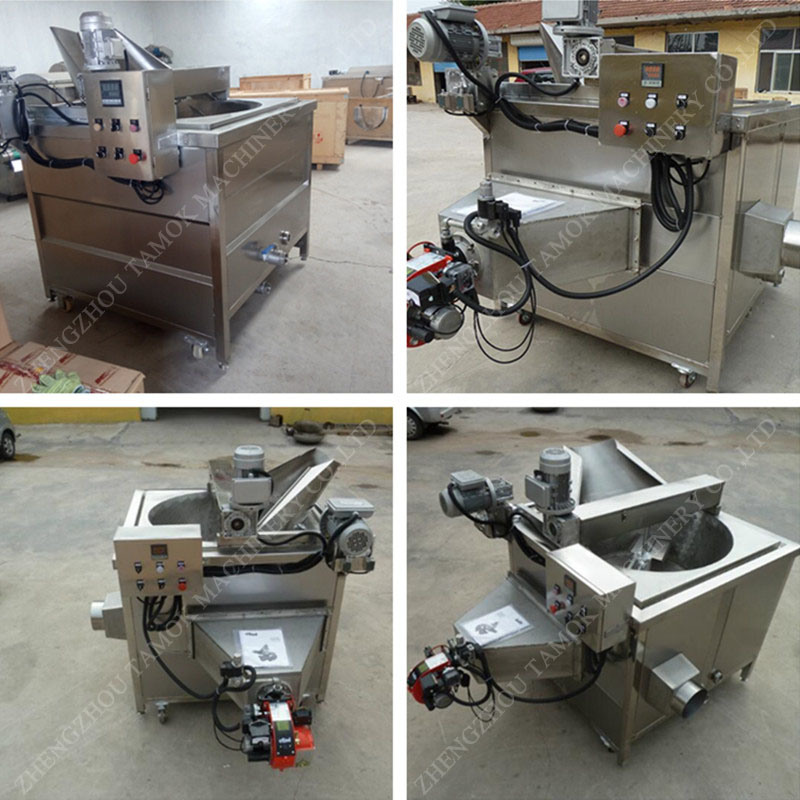 Stainless Steel Frying Machine French Fries Fryer Snack Food Fryer