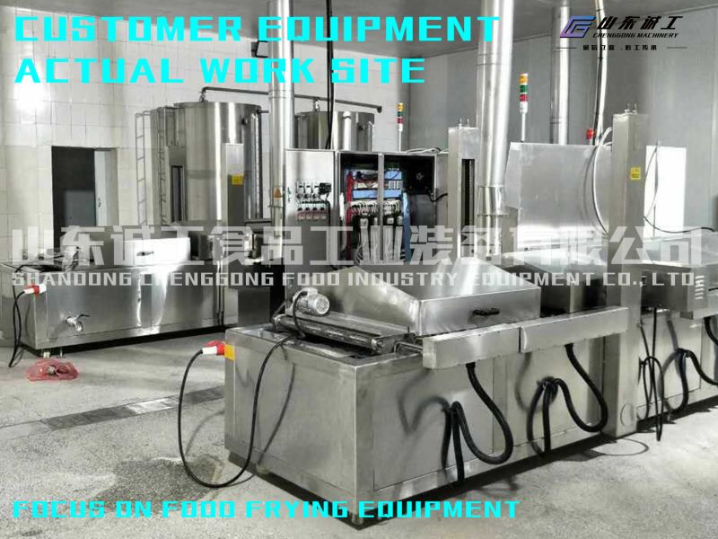 High Efficiency SUS304 Stainless Steel Potato Chips Fryer Machine Prices