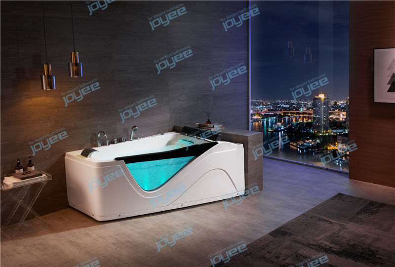 Joyee Hot Sale Outdoor SPA Bath Whirlpool Hot Tub with LED Lights