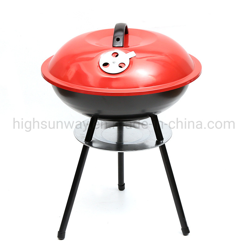 14 Inch Mini Portable Football Barbecue Tabletop Charcoal Ball Soccer Barbeque Grill BBQ