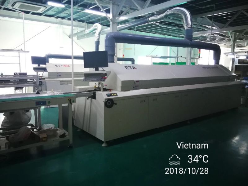 Small SMT Reflow Soldering Oven LED Production Line Equipments