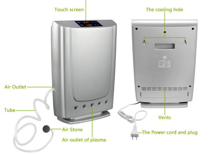 400mg Mini Household Air Purifying Cleaner Ozone Generator