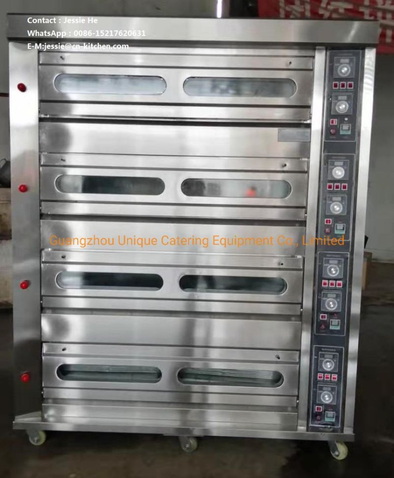 Electric Deck Oven 3 Deck Baking Oven of Bakery Equipment