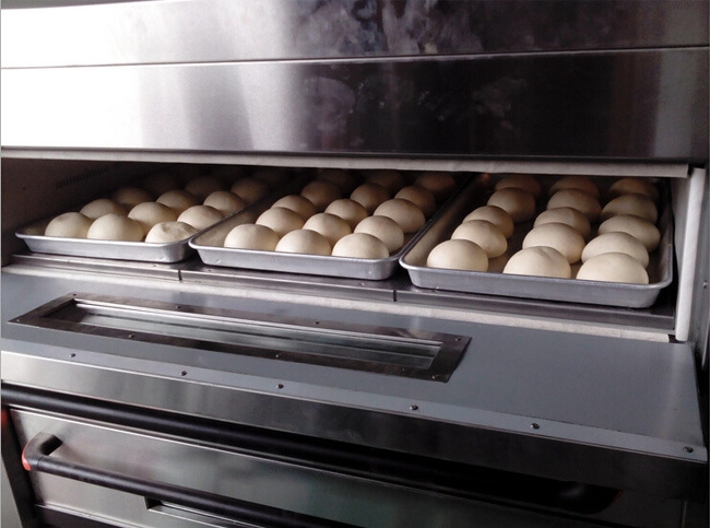 Gas Power Source and 1 Year Warranty Gas Deck Oven Bakery Gas Oven