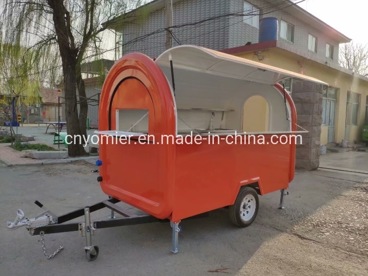 Mobile Ice Cream Fryer Food Cart From China Top Factory