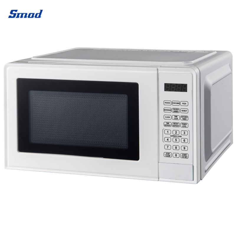 White 20L 700W Table Top Home Solo Digital Control Microwave Oven