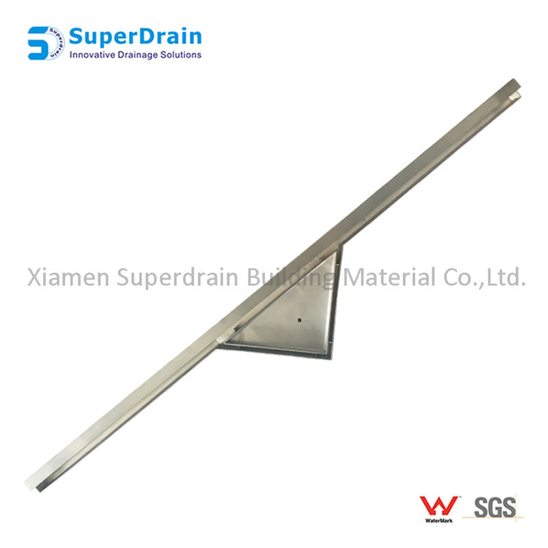 Popular Style Purify Filtering Sliver Chrome Anti-Bacteria Copper Bathroom Square Floor Drain