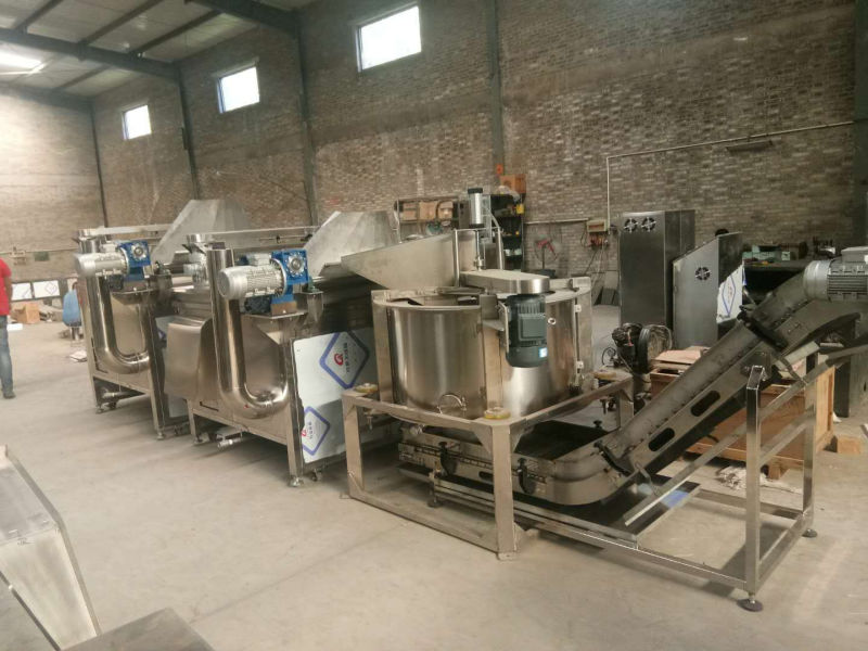Best Price Batch and Continuous Fryer Machine Manufacturers Plant