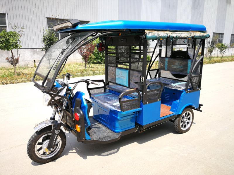 Hot Sale Electric Tricycle Rickshaw 48V1000W and Bajaj Electric Rickshaw