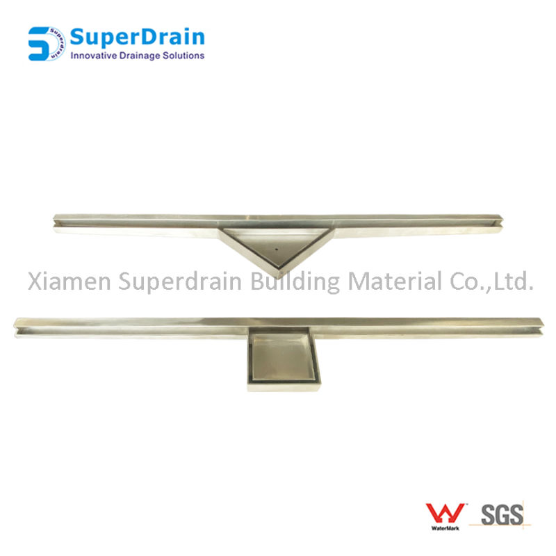 Popular Style Purify Filtering Sliver Chrome Anti-Bacteria Copper Bathroom Square Floor Drain