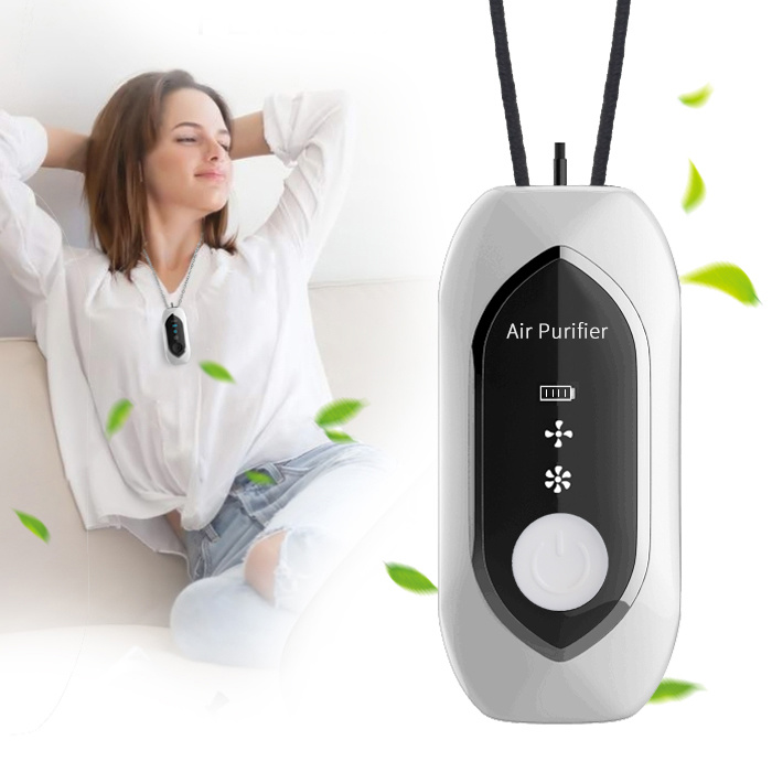 Best Portable Wearable Personal Negative Ion Air Purifier Ionizer Necklace