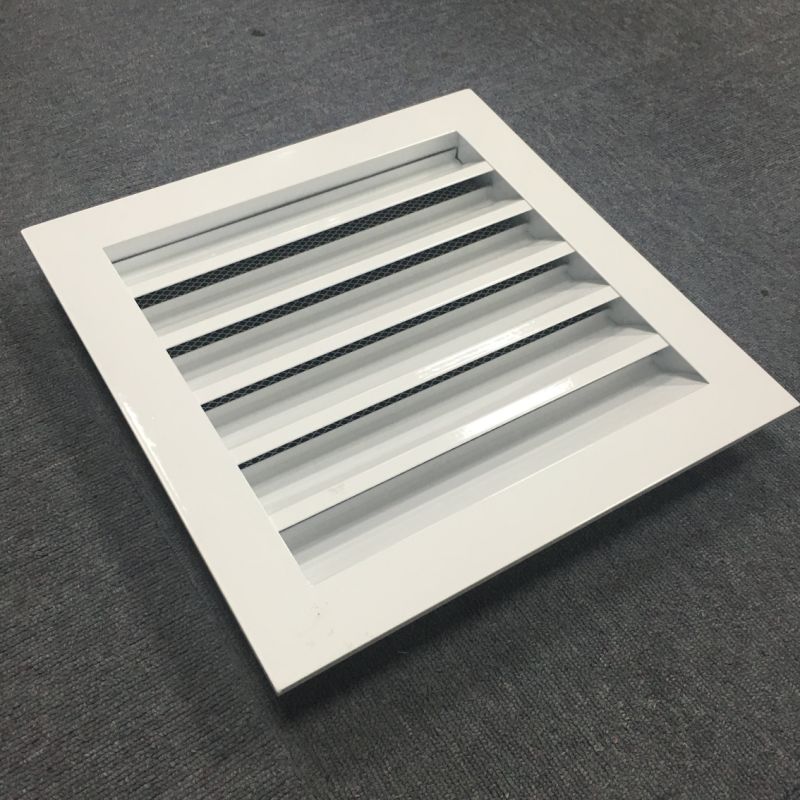 HVAC Air Duct Outdoor Wall Weather Louver Grilles