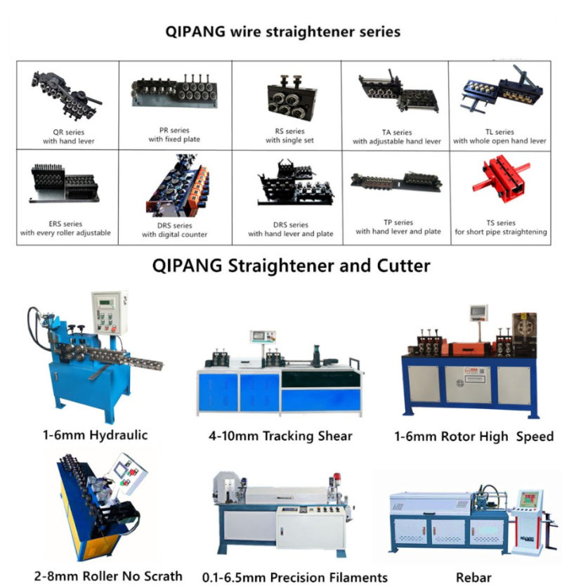 Qipang Wire Automatic Steel Wire Straightening and Cutter Machine