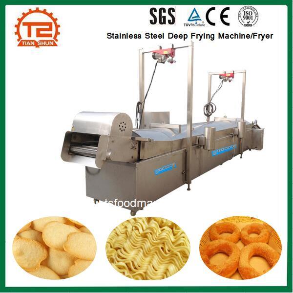 Food Processing Stainless Steel Deep Frying Machine/Fryer