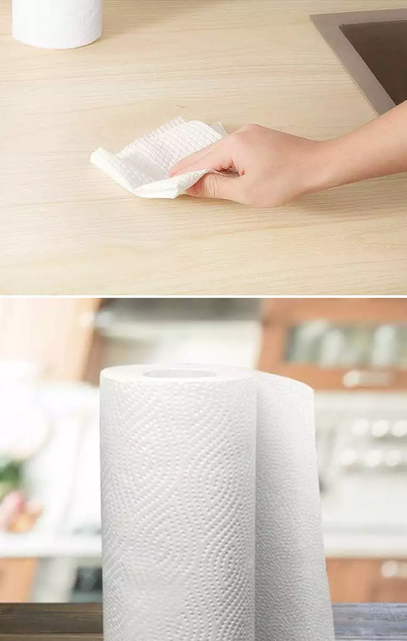 Hot Selling Professional Superior Deluxe Absorbent Kitchen Paper Roll