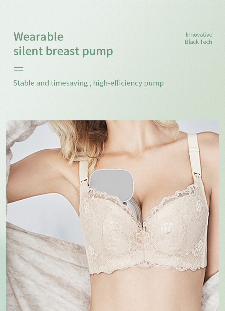 Hot Sale Wearable Electric Breast Pump Portable Breast Pump for Baby