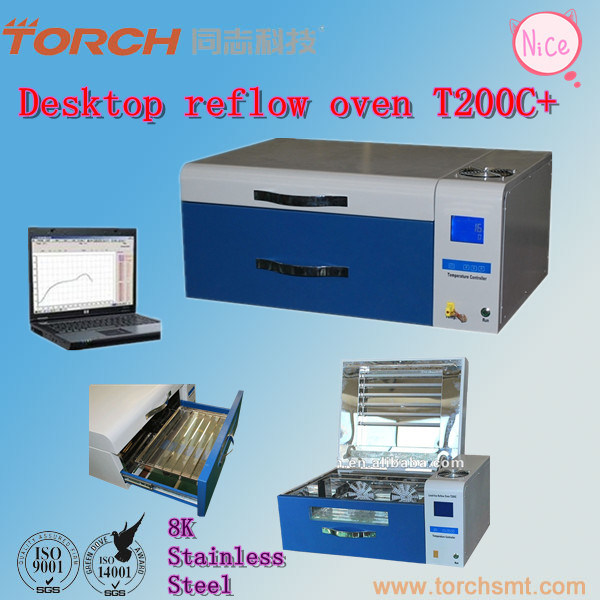 Desktop Small Reflow Oven / SMT Soldering Oven for R&D T200c (TORCH)