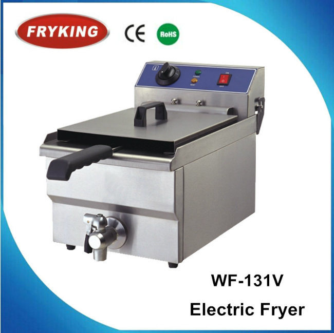 Ce Approved Stainless Steel Commercial French Fries Deep Fryers