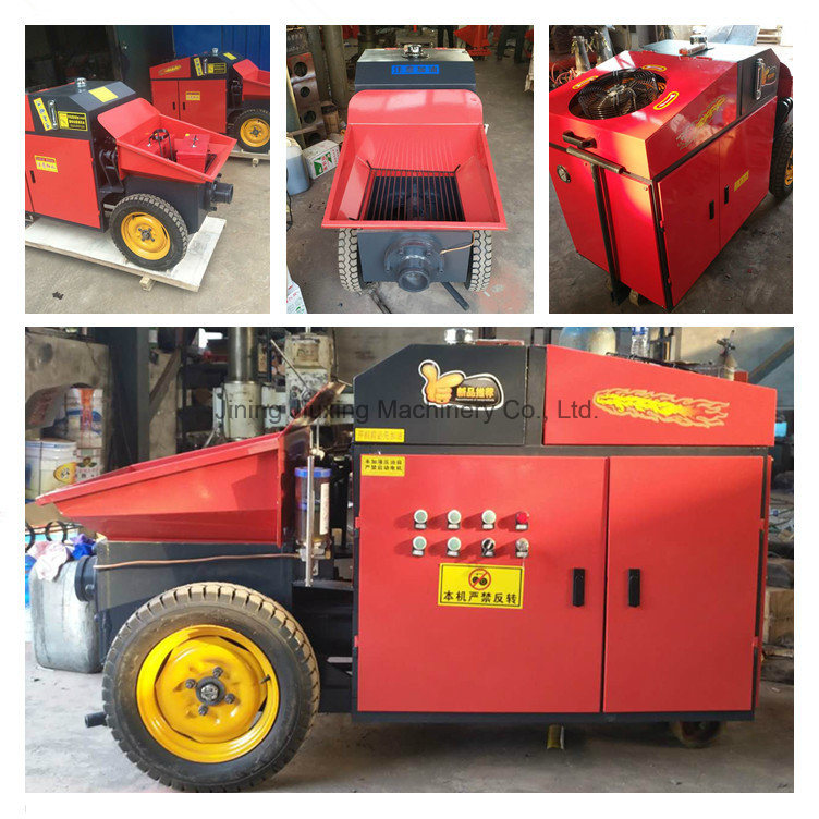 Good Sales Mini Portable Concrete Pump / Mini Concrete Trailer Pump for Sale