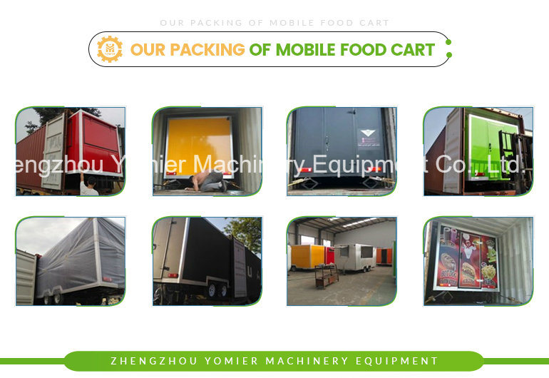 Top Quality Mobile Ice Cream Kiosk/Food Kitchen Truck/Fryer Food Cart
