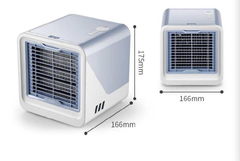 Mini USB Air Cooler Fan Mini Portable Air Conditioner Humidifier Purifier