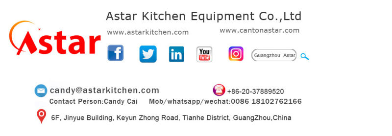 Catering Equipment 1 Tank Electric Countertop Air Fryer with Timer