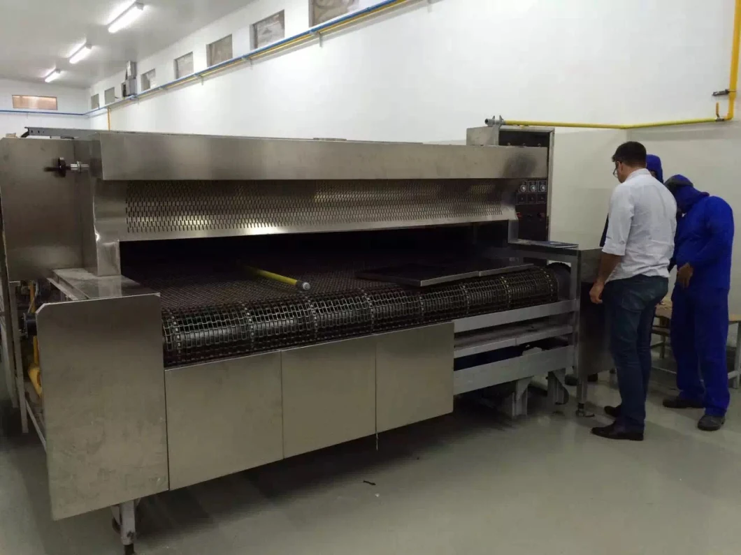 Horno Túnel automático para la cocción de pan de pizza comida