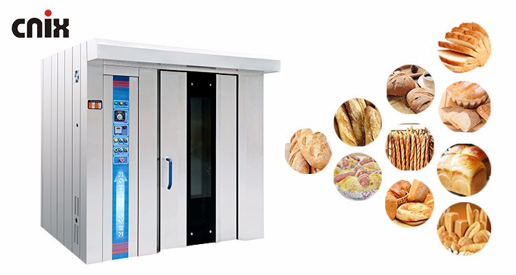 China Quality Supplier Oven Hot Air Rotary Oven Bread Pizza Baking Oven