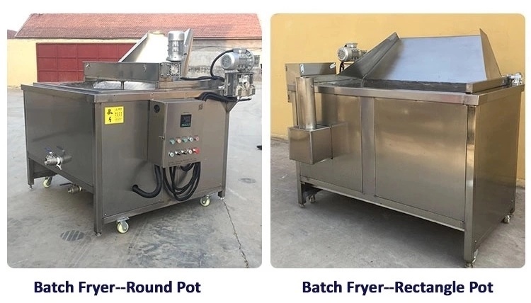 Industrial Automatic French Fries Frying Machine Potato Chips Fryer