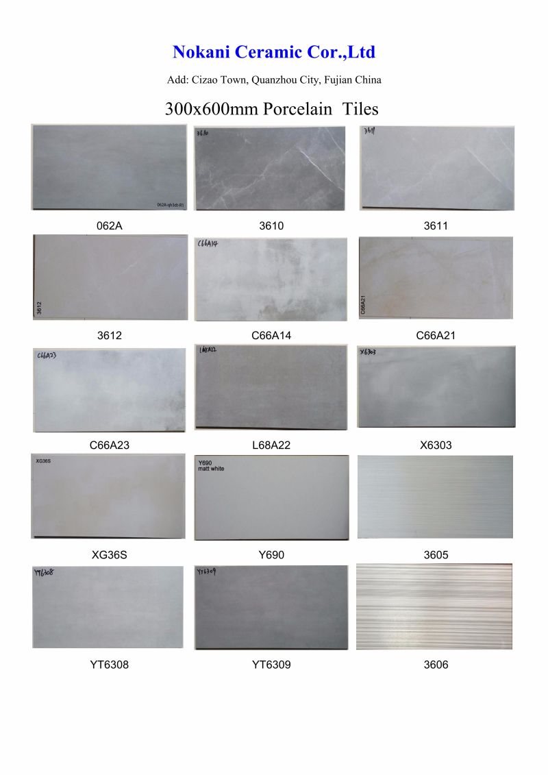 Natural Ceramic Wall Tile Porcelain Outdoor for Villa