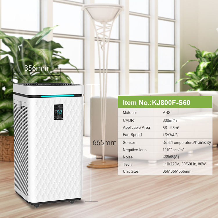 Air Cleaner Health Smart Household HEPA Air Purifiers