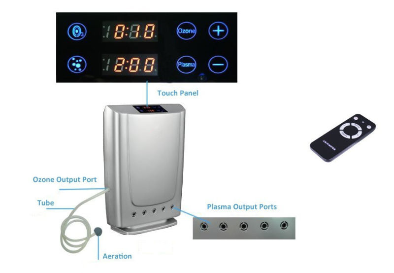 400mg Mini Household Air Purifying Cleaner Ozone Generator