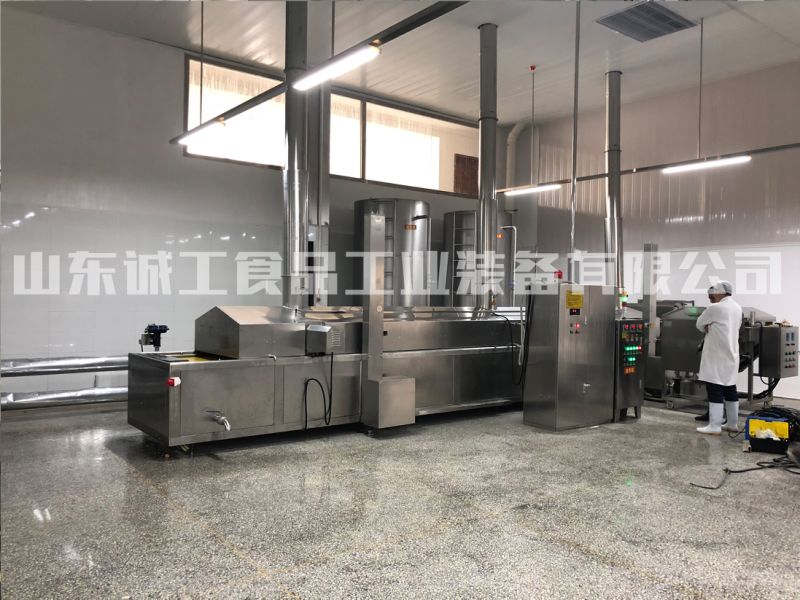 Automatic Good Quality Continuous Fryer for Potato Chips