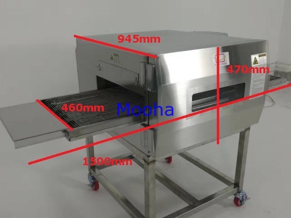 Commercial Electric Gas Pizza Convection Baking Oven Conveyor Oven
