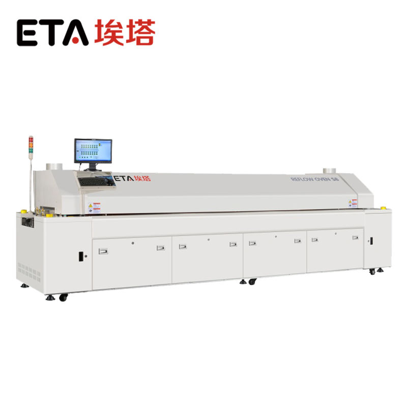 Small Budget SMT 8 Zone Reflow Oven