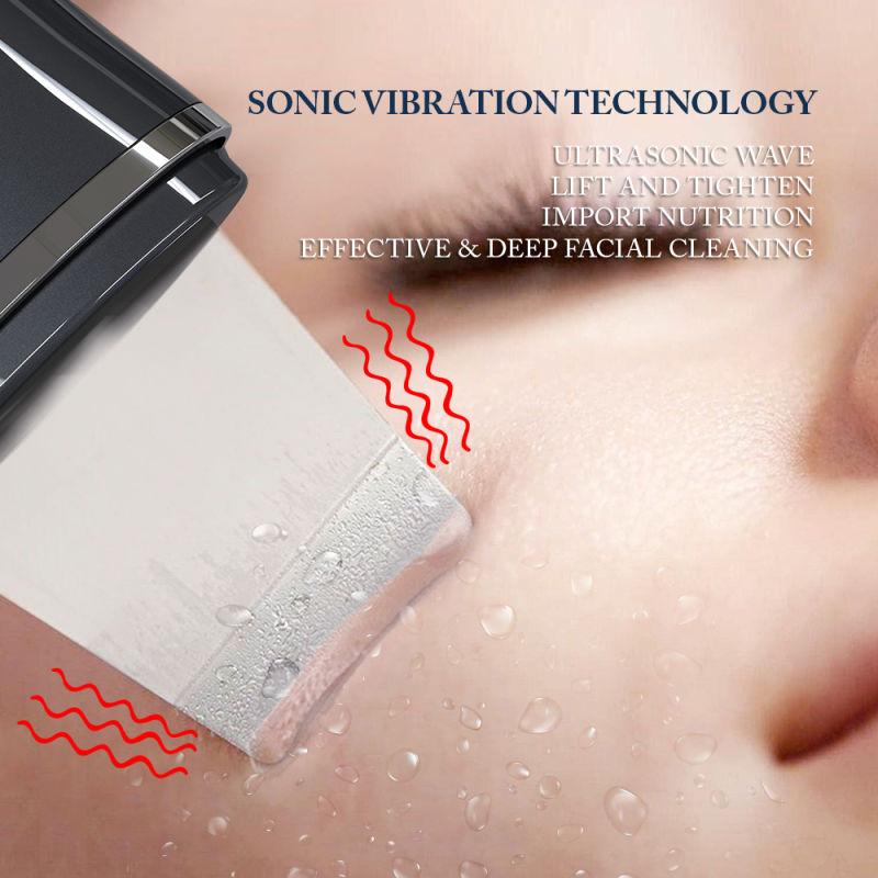 Custom Wholesale Blackhead Removal Pores Cleanse Ultrasonic Skin Scrubber Manufacturer