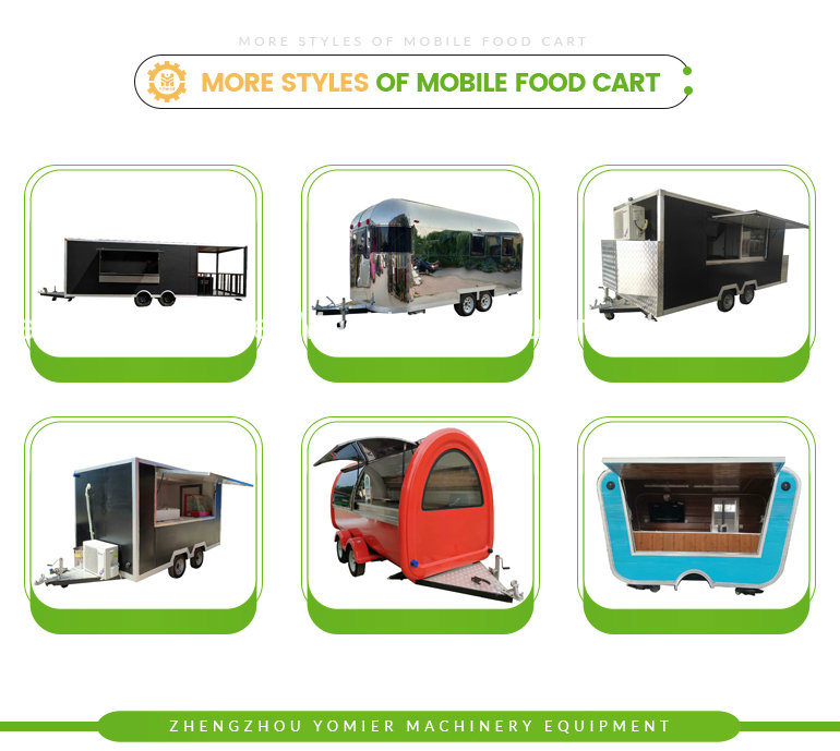 Top Quality Mobile Ice Cream Kiosk/Food Kitchen Truck/Fryer Food Cart
