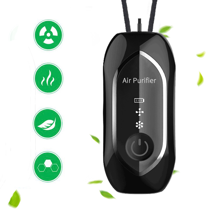 Best Portable Wearable Personal Negative Ion Air Purifier Ionizer Necklace