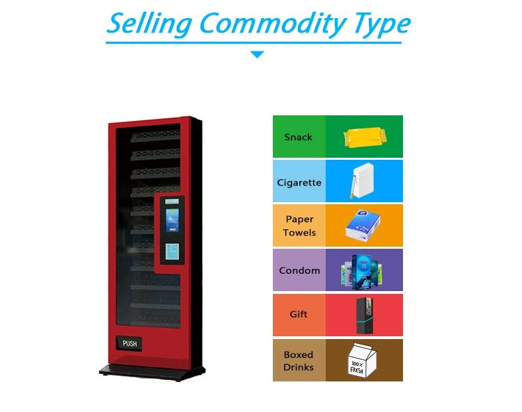 Hot Selling Snack Smart Vendor Machine for Sale