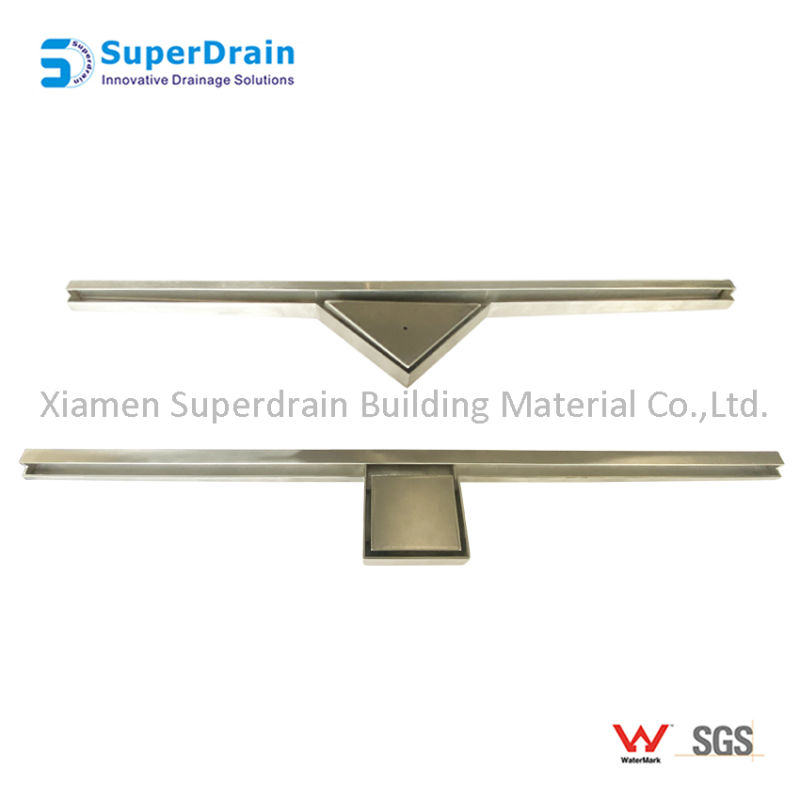 Popular Style Purify Filtering Sliver Chrome Anti-Bacteria Copper Bathroom Square Floor Drain