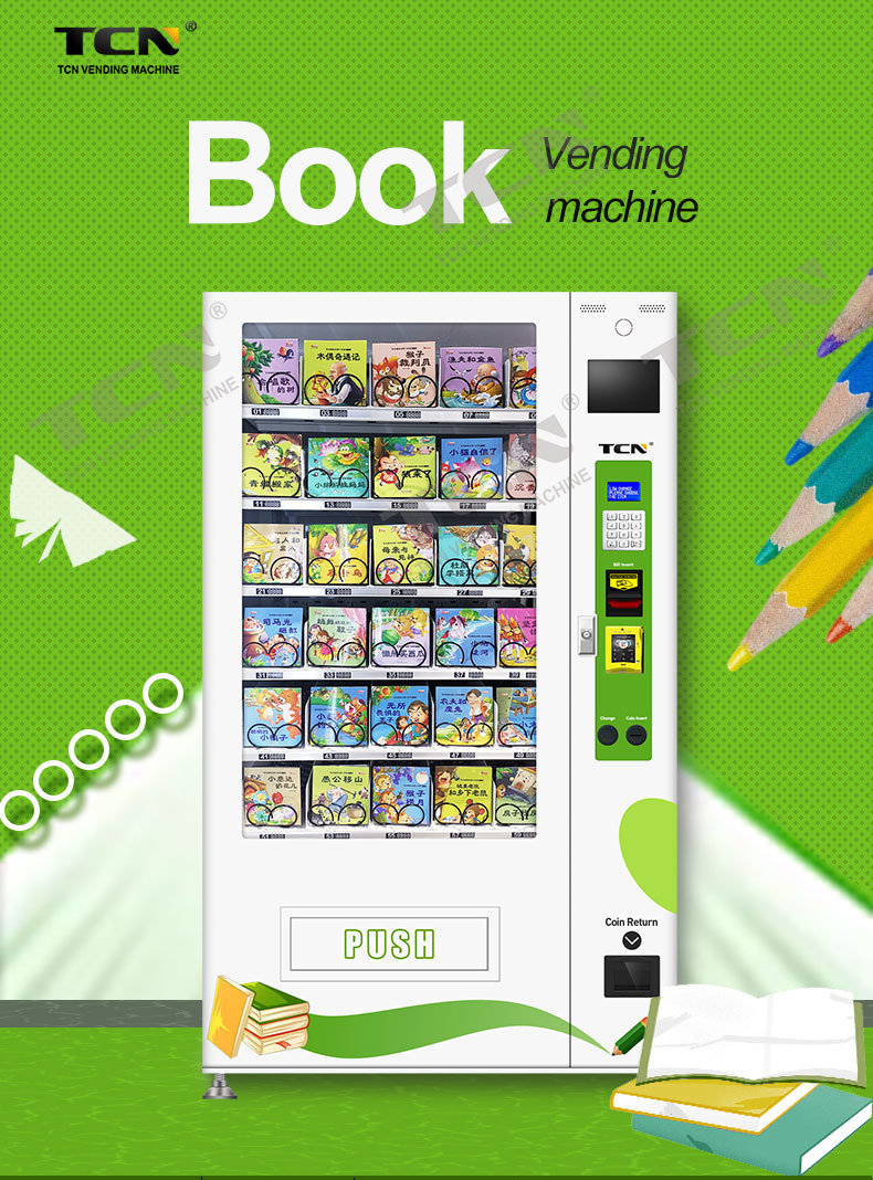 Tcn Hot Sales Umbrella Books and Magazine Vending Machine