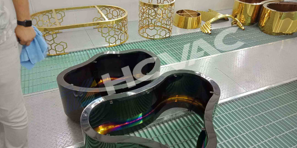 Titanium Nitride PVD Gold, Rose Gold, Black Coating Machine