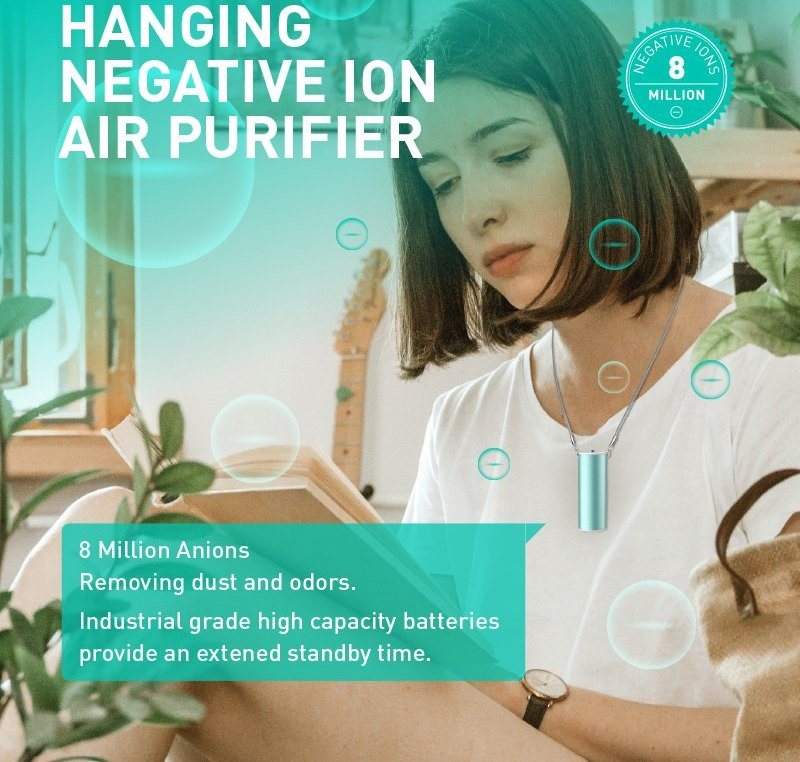 Low Price Negative Ion Mini Portable Wearable Air Purifiers